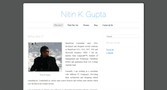 Desktop Screenshot of nitingupta.co.in