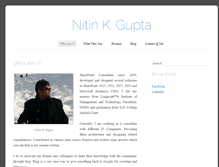 Tablet Screenshot of nitingupta.co.in